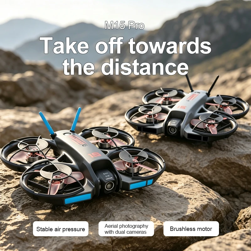 Drone Ae Rc - طائرة درون M15 FPV جديدة لعام