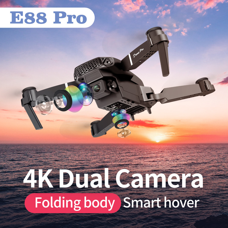 E88pro الطائرة بدون طيار المهن - مراجعة Drone Ae Rc وسعره