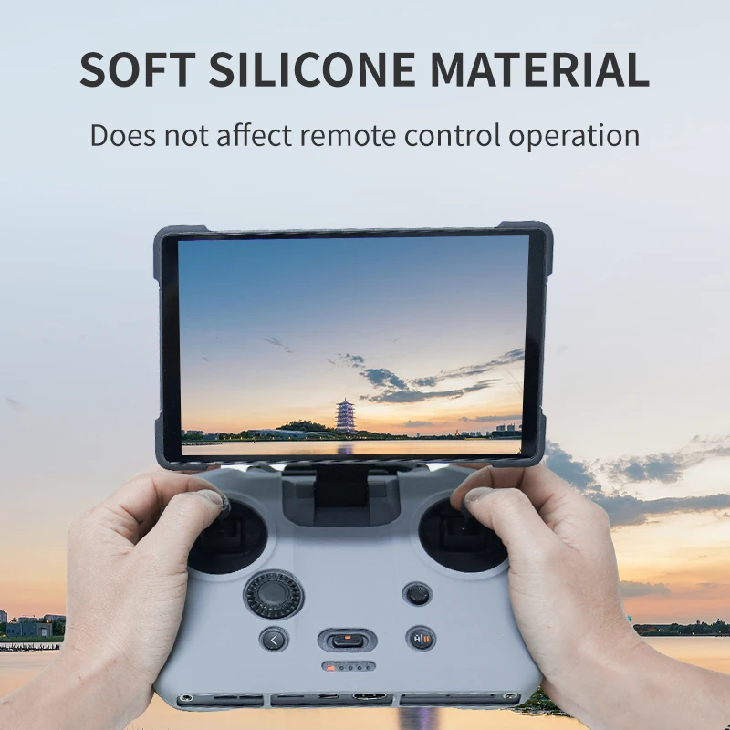 2in1 غطاء من السيليكون ل DJI R - مراجعة Drone Dji Rc Pro وسعره