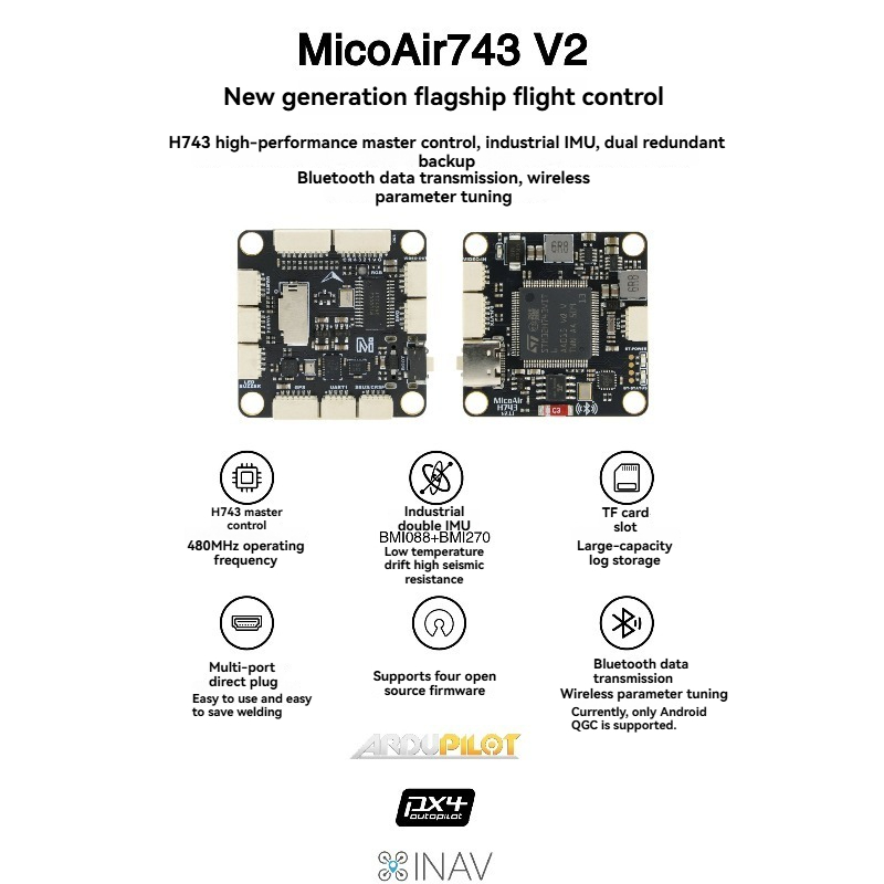MicoAir743 V2 وحدة تحكم في الط - مراجعة Drone Rc Leading وسعره