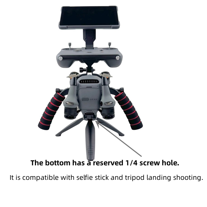 مقبض حامل مزدوج محمول لـ DJI R - مراجعة Drone Dji Rc Pro وسعره