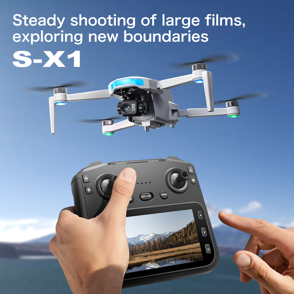 طائرة بدون طيار S-X1 الأصلية م - مراجعة Jjrc Drone X12 وسعره